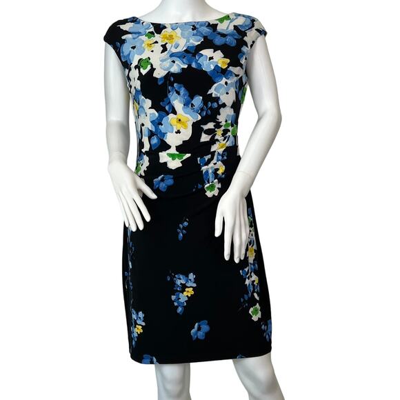 Lauren by Ralph Lauren Dresses & Skirts - Women's Lauren Ralph Lauren Floral Print Elegant Sleeveless Midi Dress